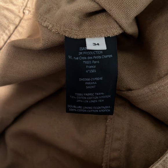 Isabel Marant cotton high waist shorts . Size 34‎ - Picture 7 of 7